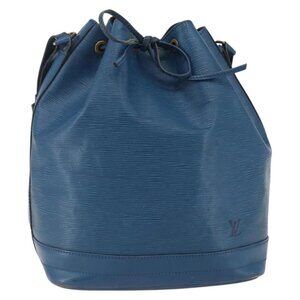 LOUIS VUITTON Epi Noe Shoulder Bag Toledo Blue